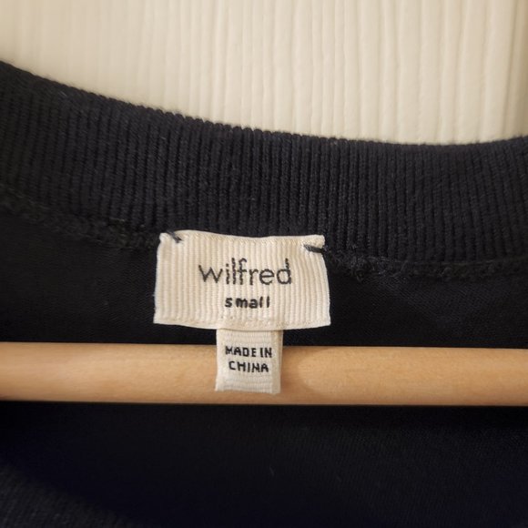 Aritzia's Wilfred Black Lace Slim-fit Dress - Picture 4 of 4